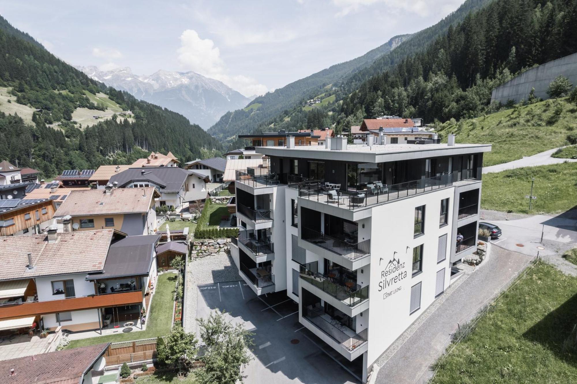 Charmantes Apartment In Der Residenz Silvretta - Inklusive Silvretta Card Premium Зее Екстериор снимка