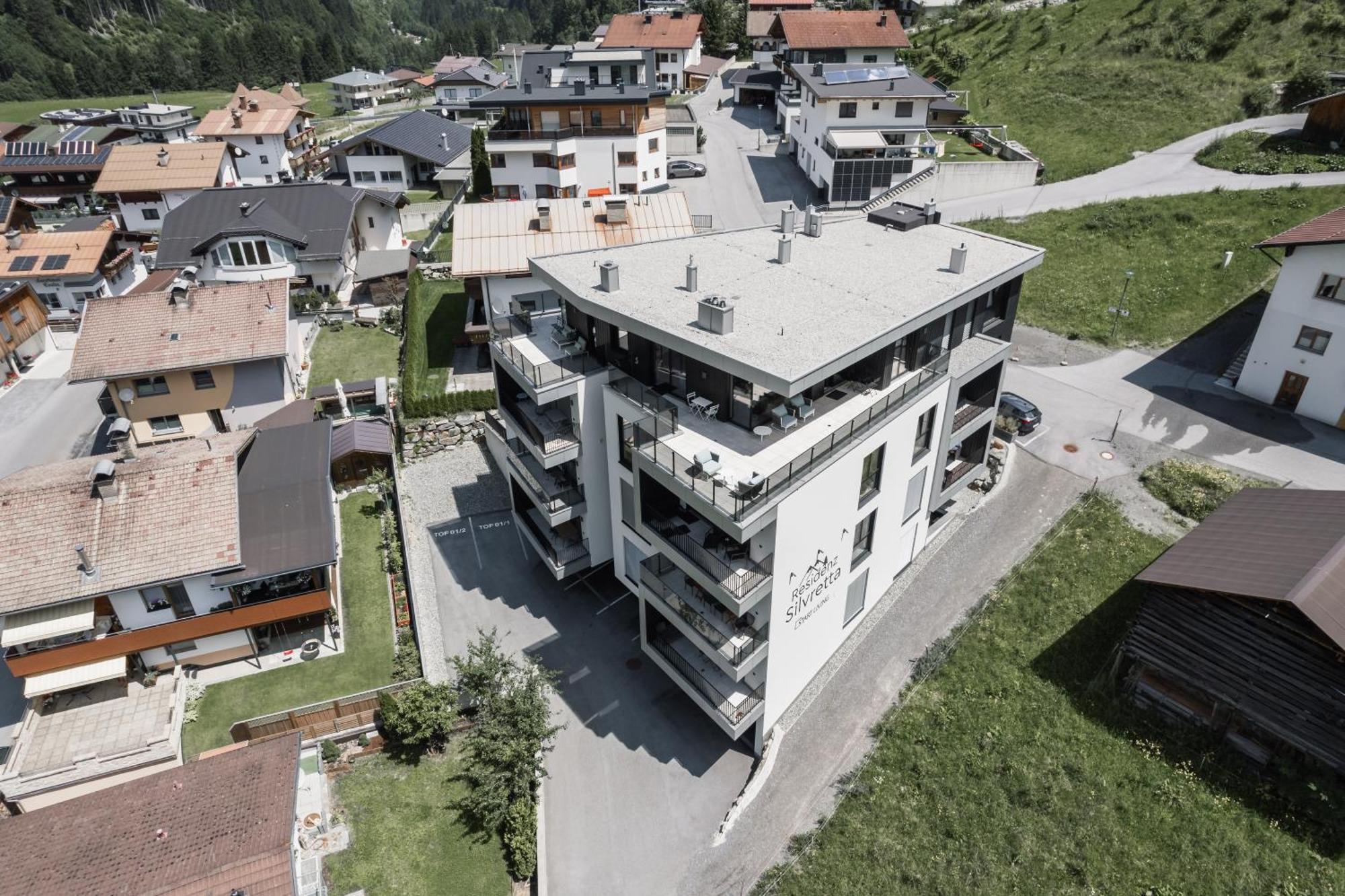 Charmantes Apartment In Der Residenz Silvretta - Inklusive Silvretta Card Premium Зее Екстериор снимка
